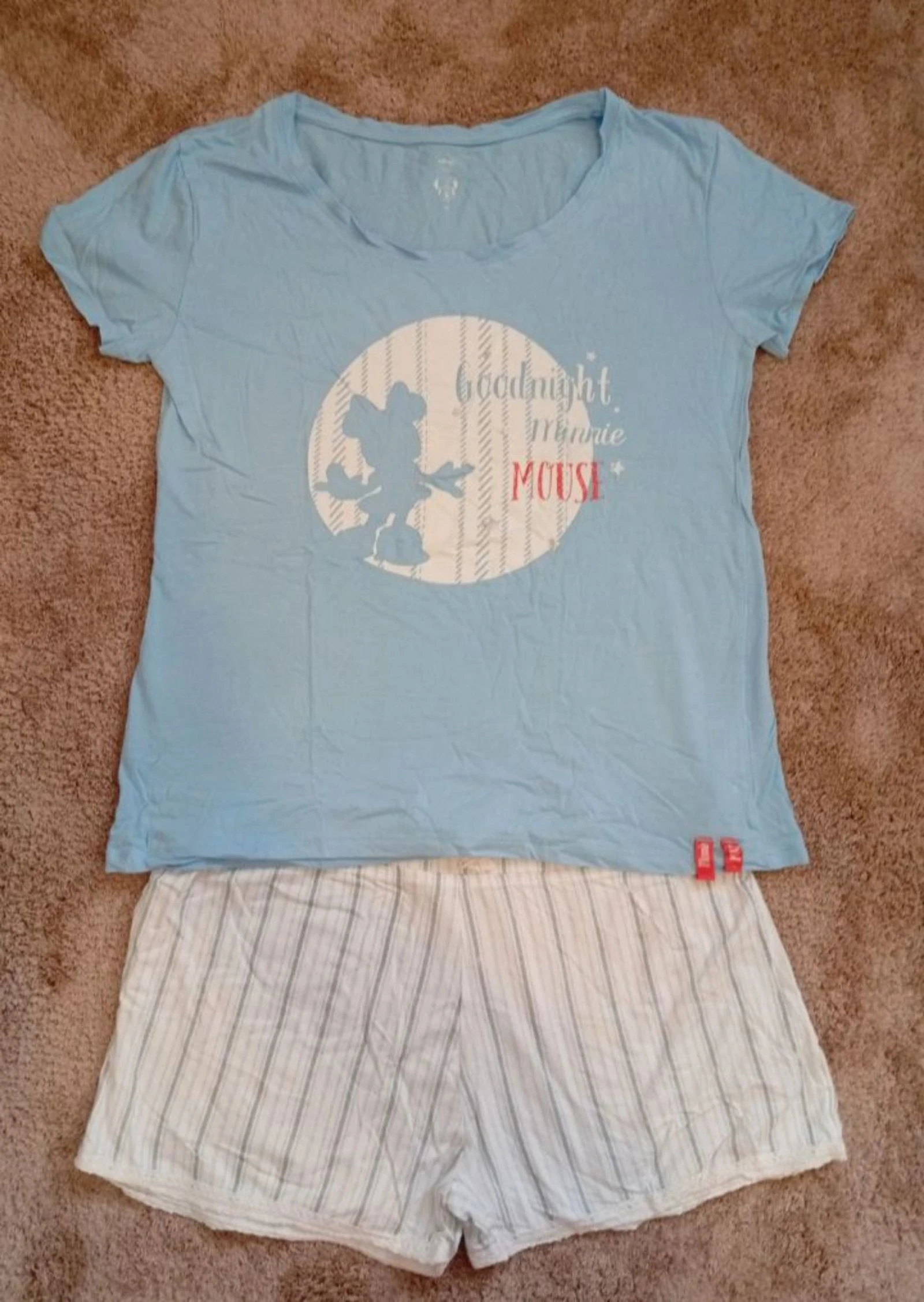 Pijama corto mujer Minnie Mouse Disney | Talla XL